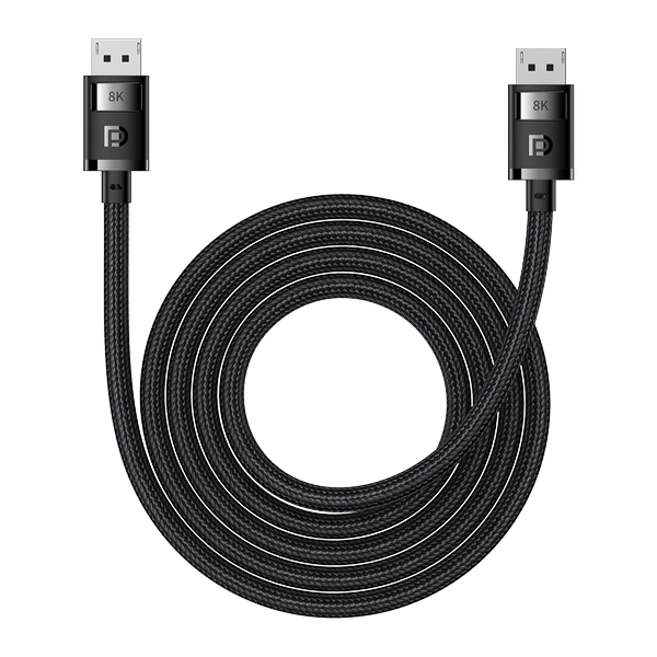Baseus adapter High Definition Series DP 8K to DP 8K Cable 3m Cluster czarny