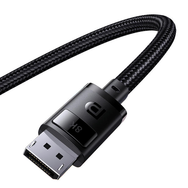 Baseus adapter High Definition Series DP 8K to DP 8K Cable 3m Cluster czarny / 5