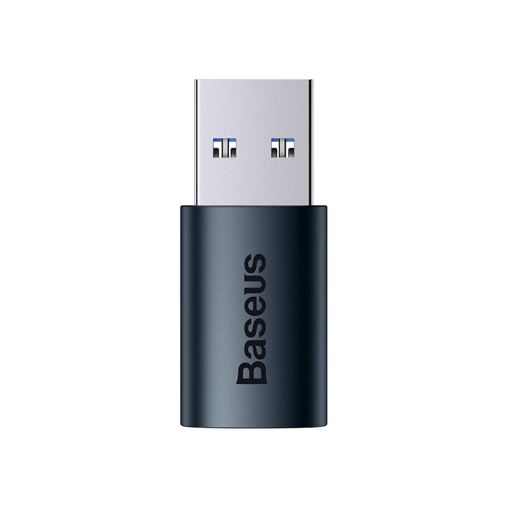Baseus adapter Ingeniuity USB-A 3.1 do USB-C niebieski OTG