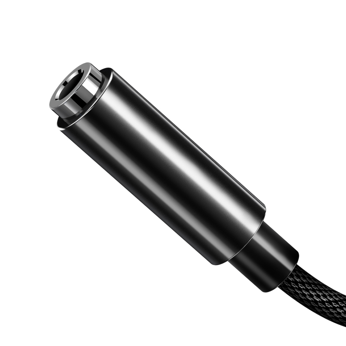 Baseus adapter L3.5 8-pin do jack 3,5mm czarny / 7