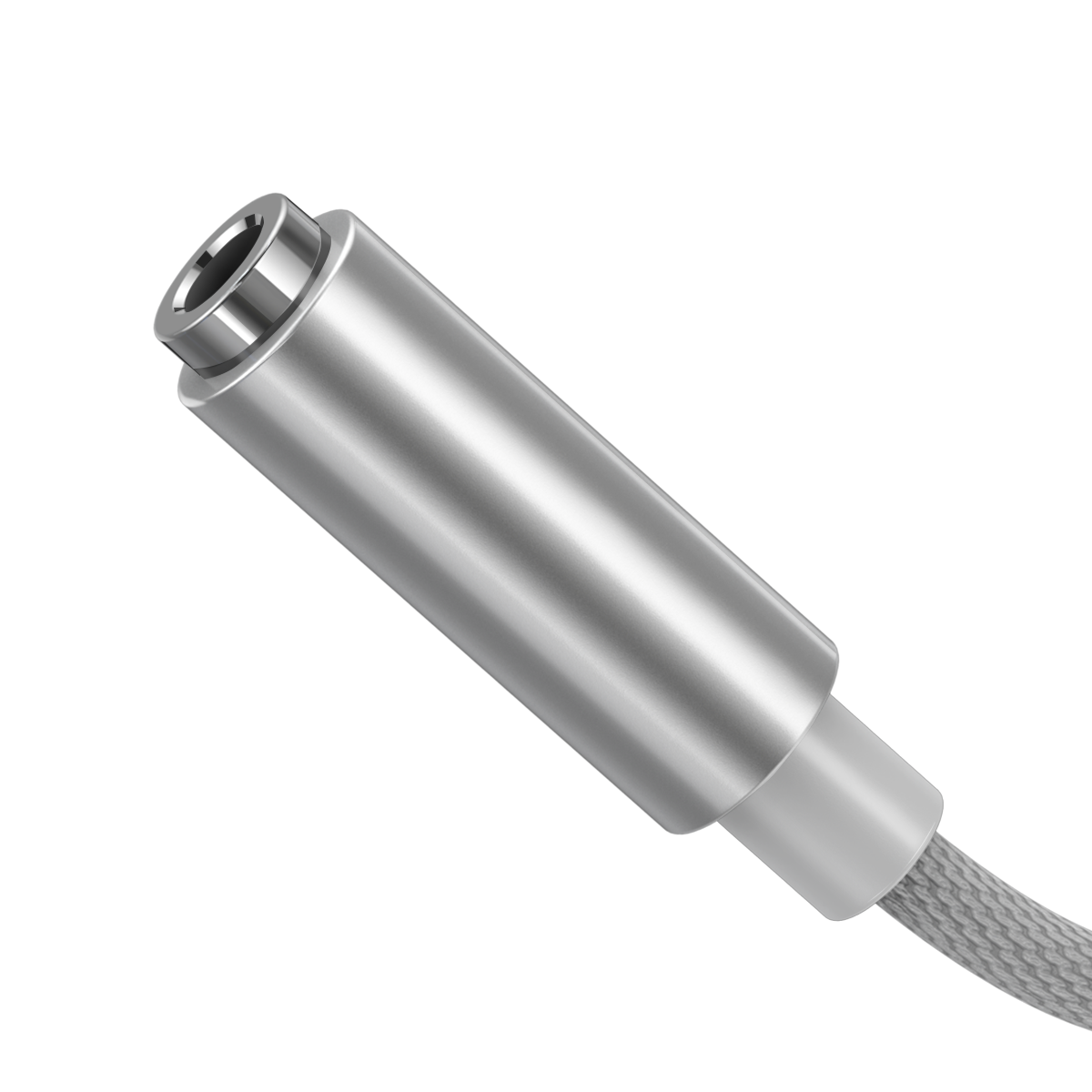 Baseus adapter L3.5 8-pin do jack 3,5mm srebrny / 7