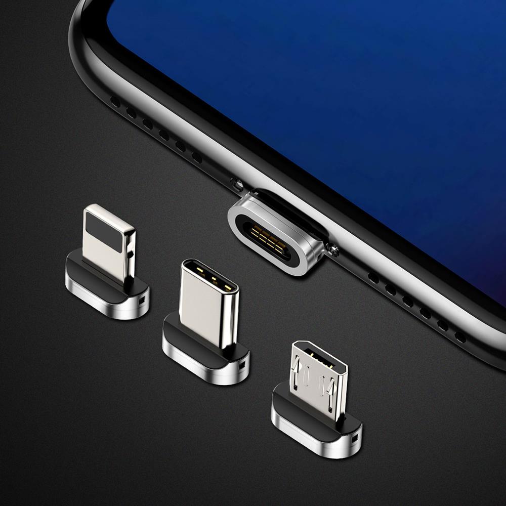 Baseus adapter magnetyczny 8-pin do kabli Zinc Magnetic / 8