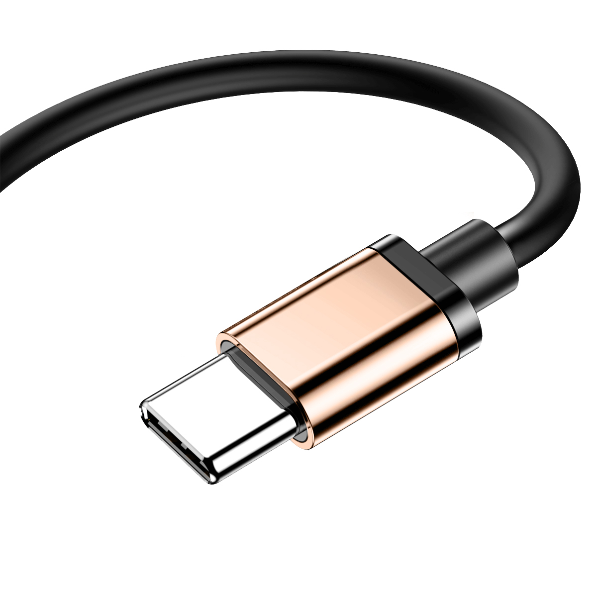 Baseus adapter USB L40 typ-C do USB typ-C / mini-jack (3,5 mm) rowo-zoty / 6
