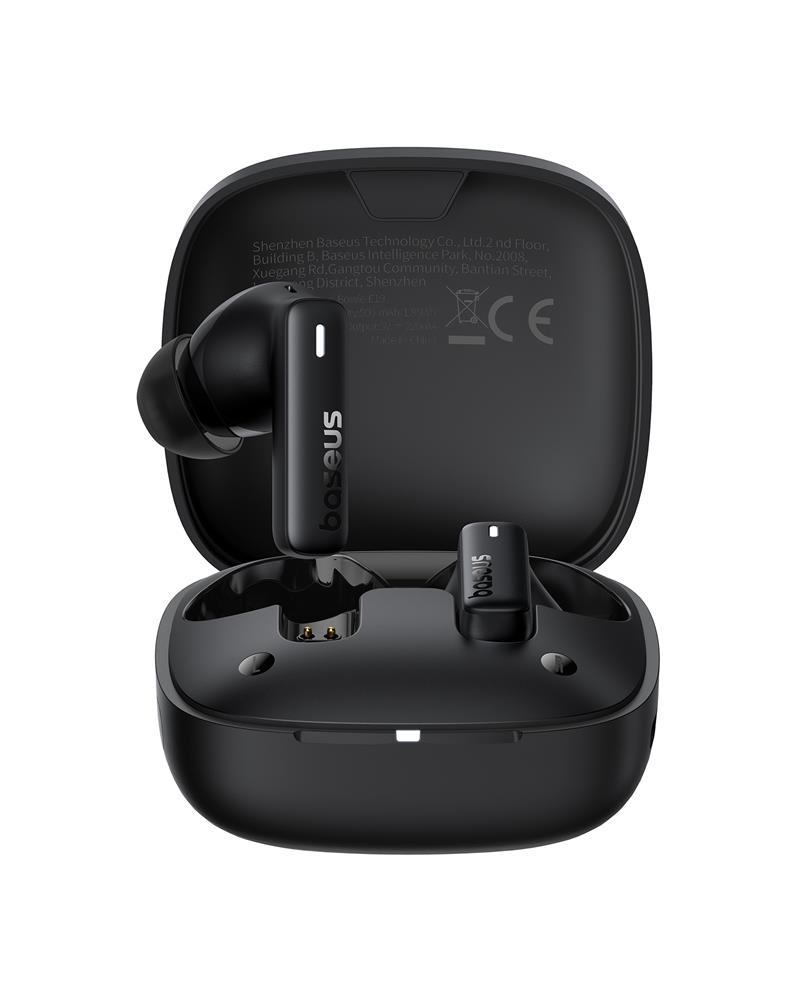 Baseus bezprzewodowe s�uchawki TWS Bowie E19 czarne