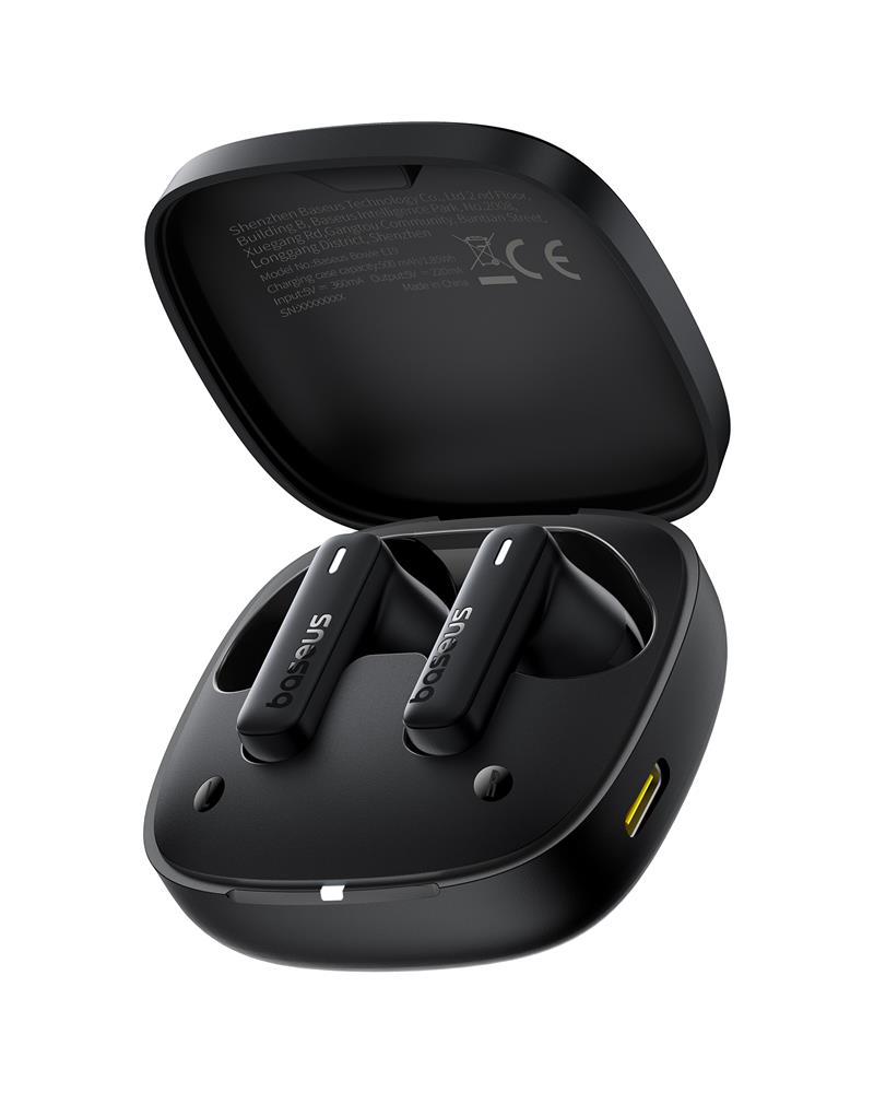 Baseus bezprzewodowe s�uchawki TWS Bowie E19 czarne / 2