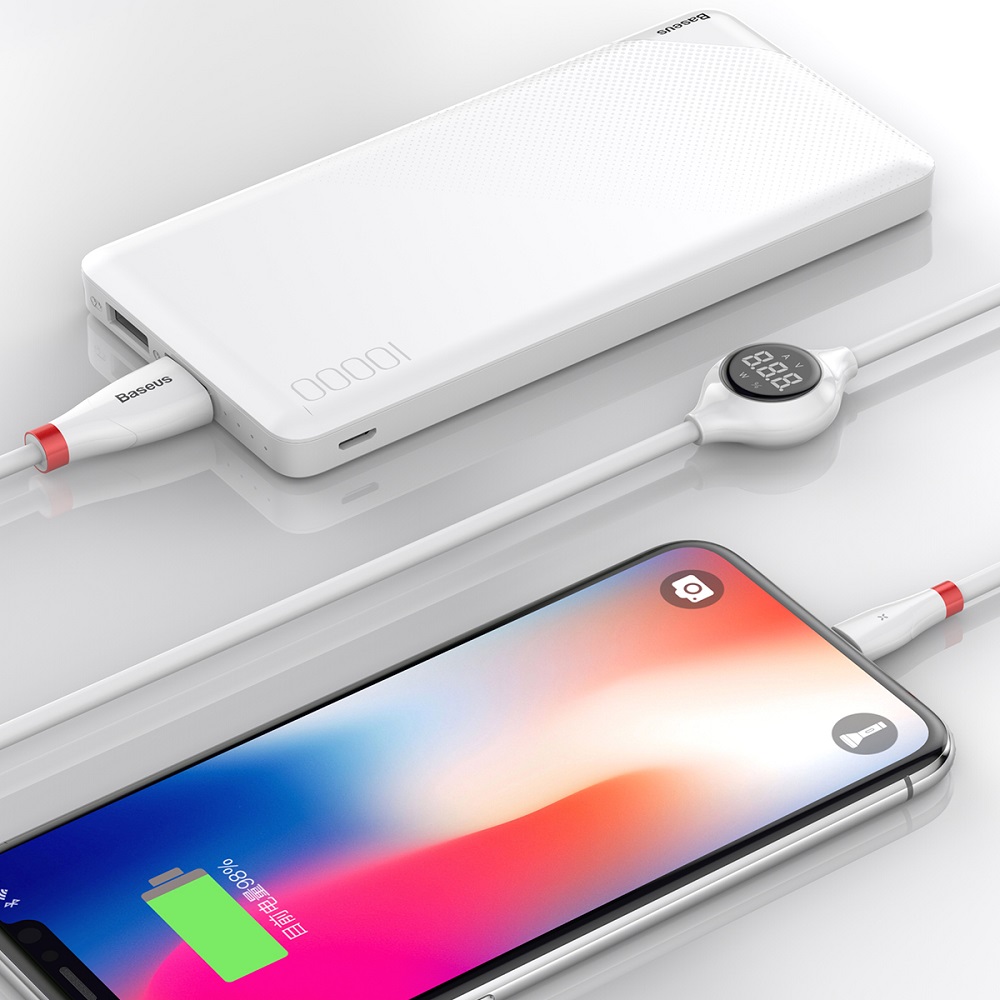 Baseus kabel Big Eye (8-pin | 1 m) bia�y / 9