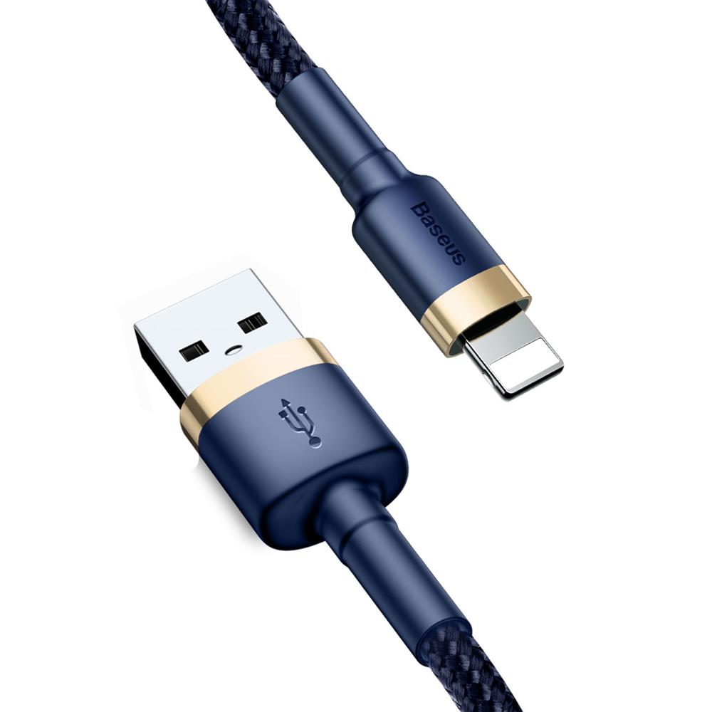 Baseus kabel Cafule (8-pin | 1 m) zoto-niebieski 2,4A