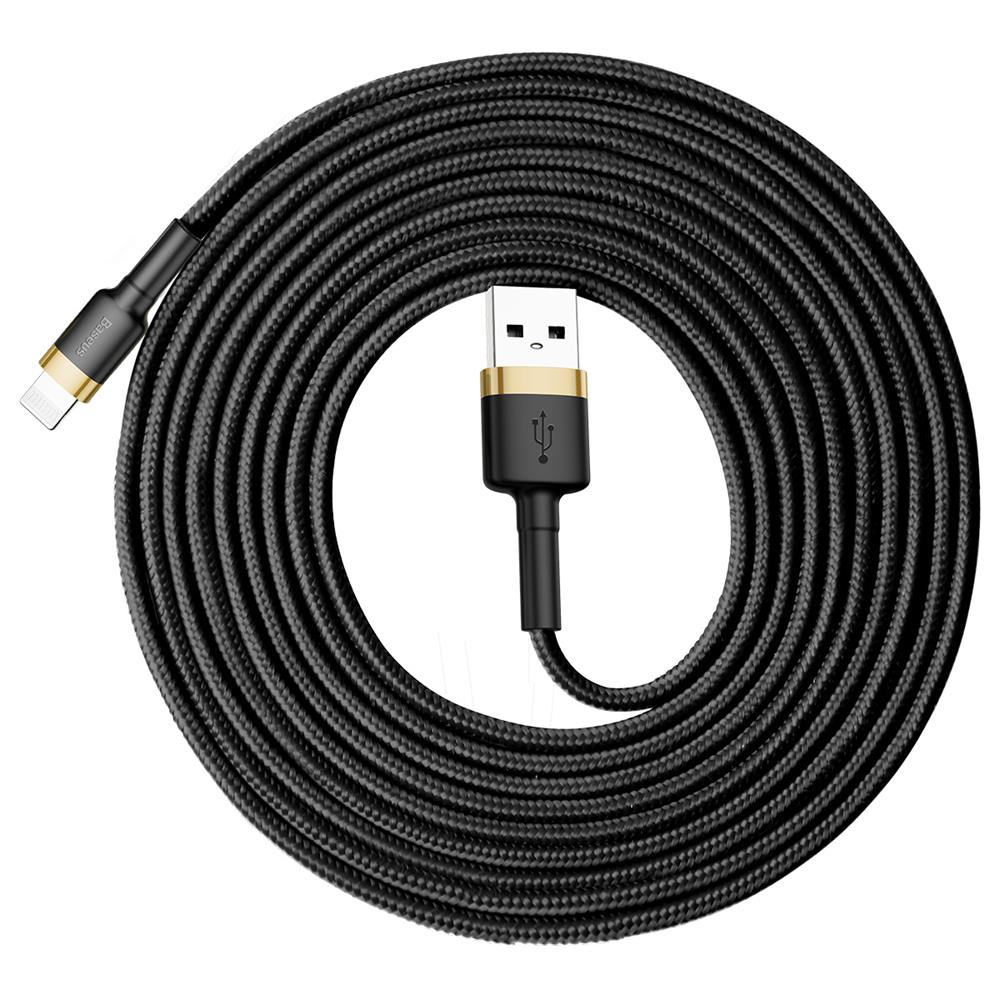 Baseus kabel Cafule (8-pin | 3 m) zoto-czarny 1,5A / 5