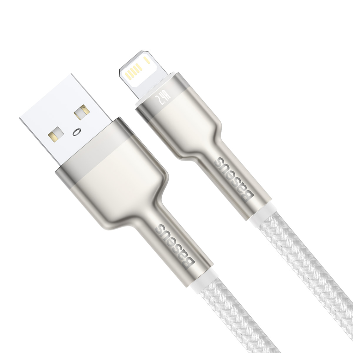 Baseus kabel Cafule Metal USB - Lightning  2,4A 1,0 m biay / 2
