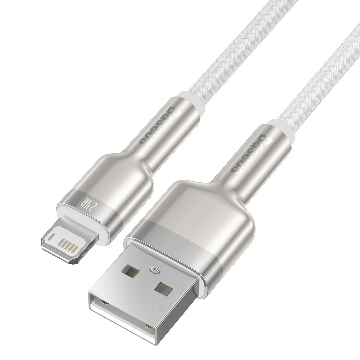 Baseus kabel Cafule Metal USB - Lightning  2,4A 1,0 m biay / 3