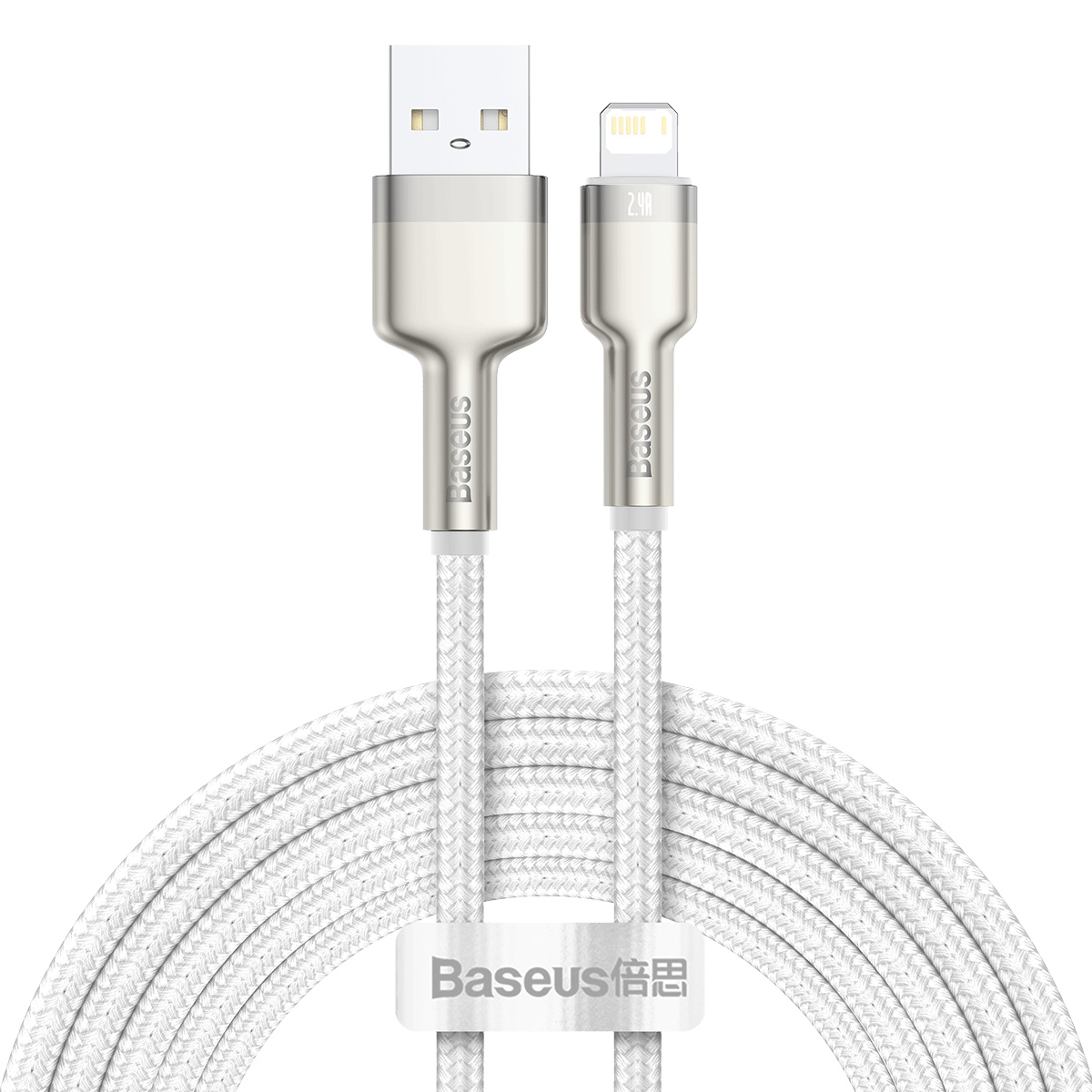 Baseus kabel Cafule Metal USB - Lightning  2,4A 2,0 m biay