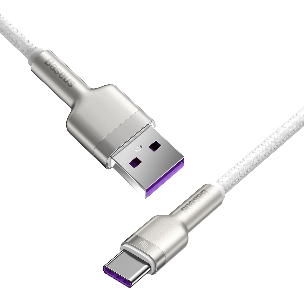 Baseus kabel Cafule Metal USB - USB-C 40W 2,0 m bia�y / 2