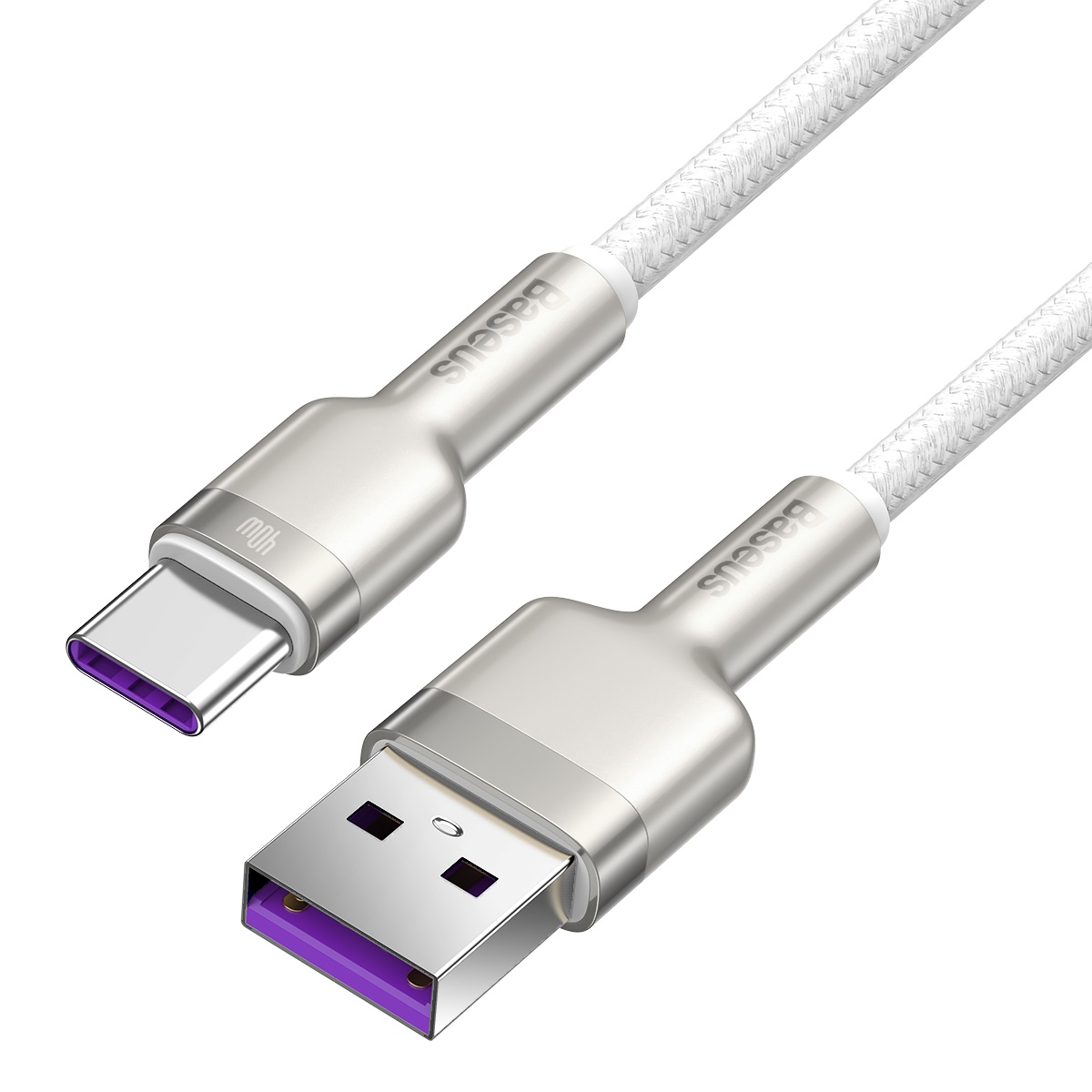 Baseus kabel Cafule Metal USB - USB-C 40W 2,0 m bia�y / 4
