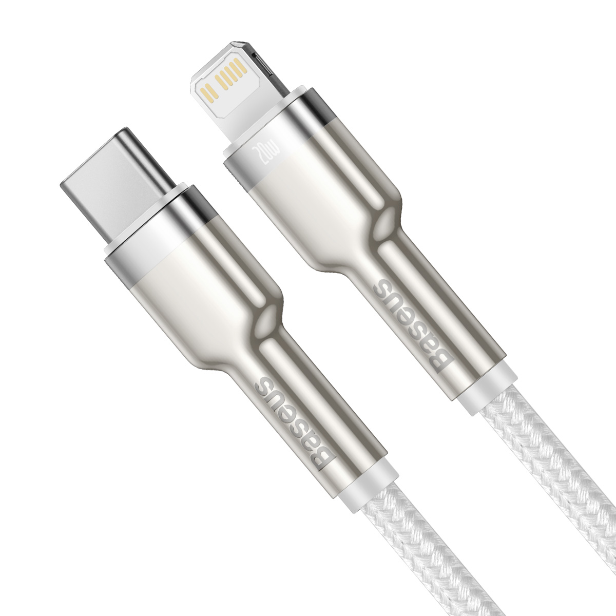 Baseus kabel Cafule Metal USB-C - Lightning  20W 1,0 m biay / 2