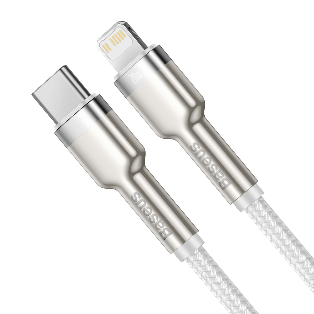 Baseus kabel Cafule Metal USB-C - Lightning  20W 2,0 m biay / 2