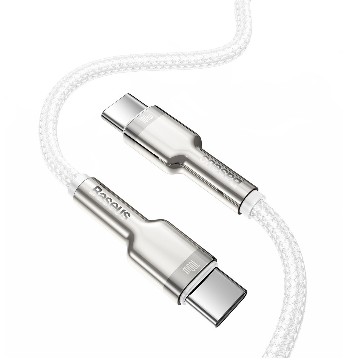 Baseus kabel Cafule Metal USB-C - USB-C 100W 1,0 m biay / 3