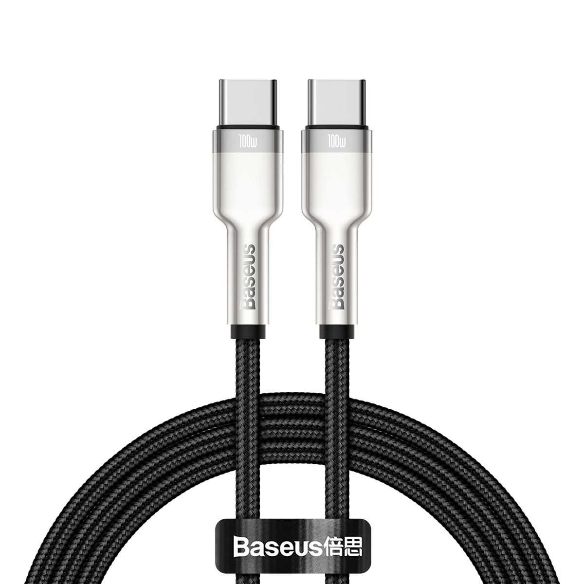 Baseus kabel Cafule Metal USB-C - USB-C 100W 1,0 m czarny
