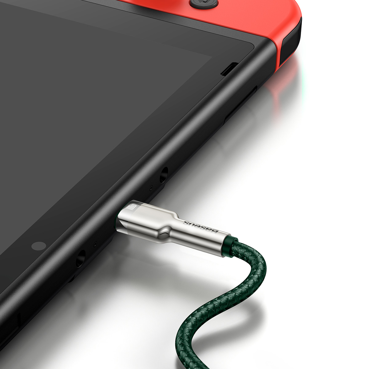 Baseus kabel Cafule Metal USB-C - USB-C 100W 2,0 m zielony / 8