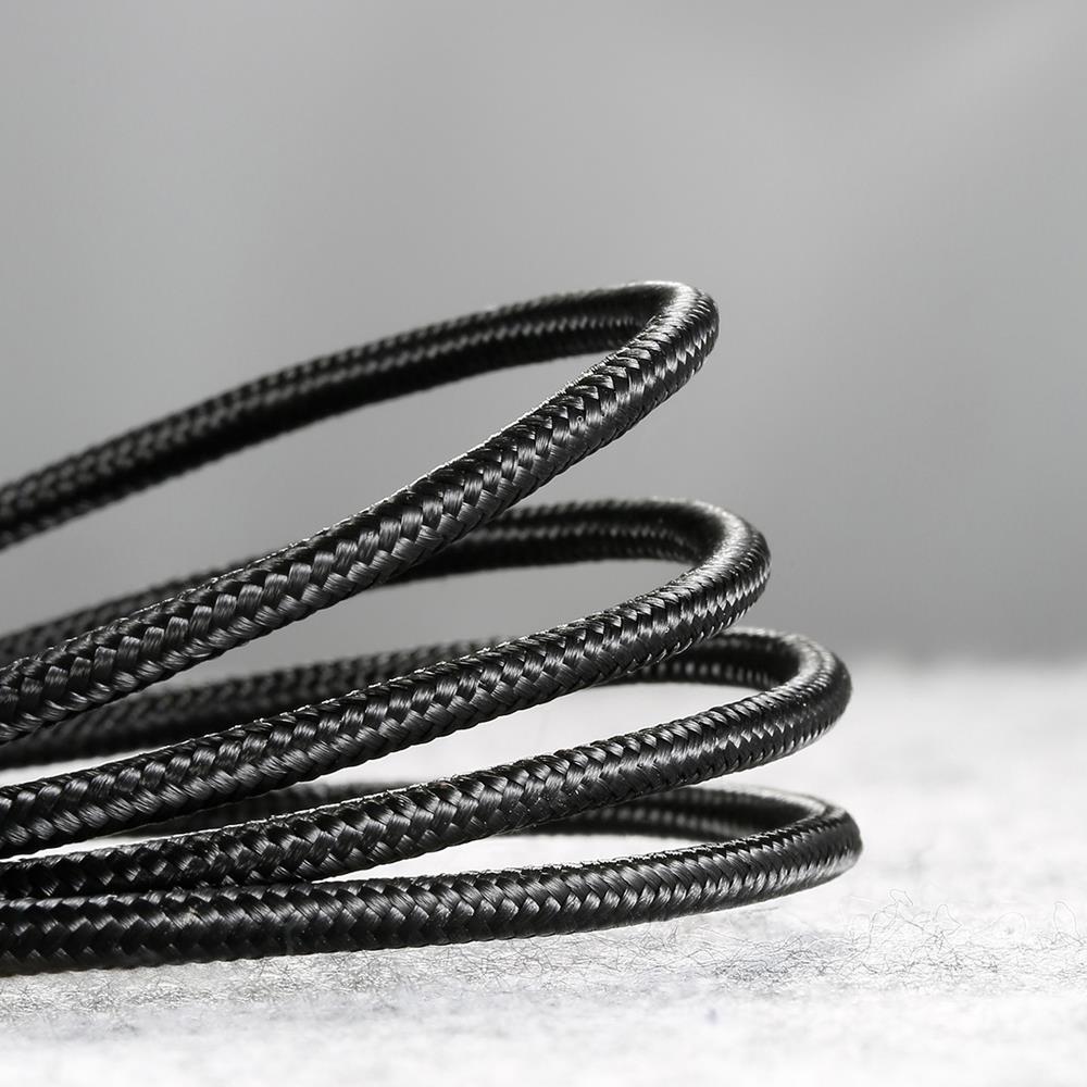 Baseus kabel Cafule (micro | 0,5 m) szaro-czarny 2,4A / 10