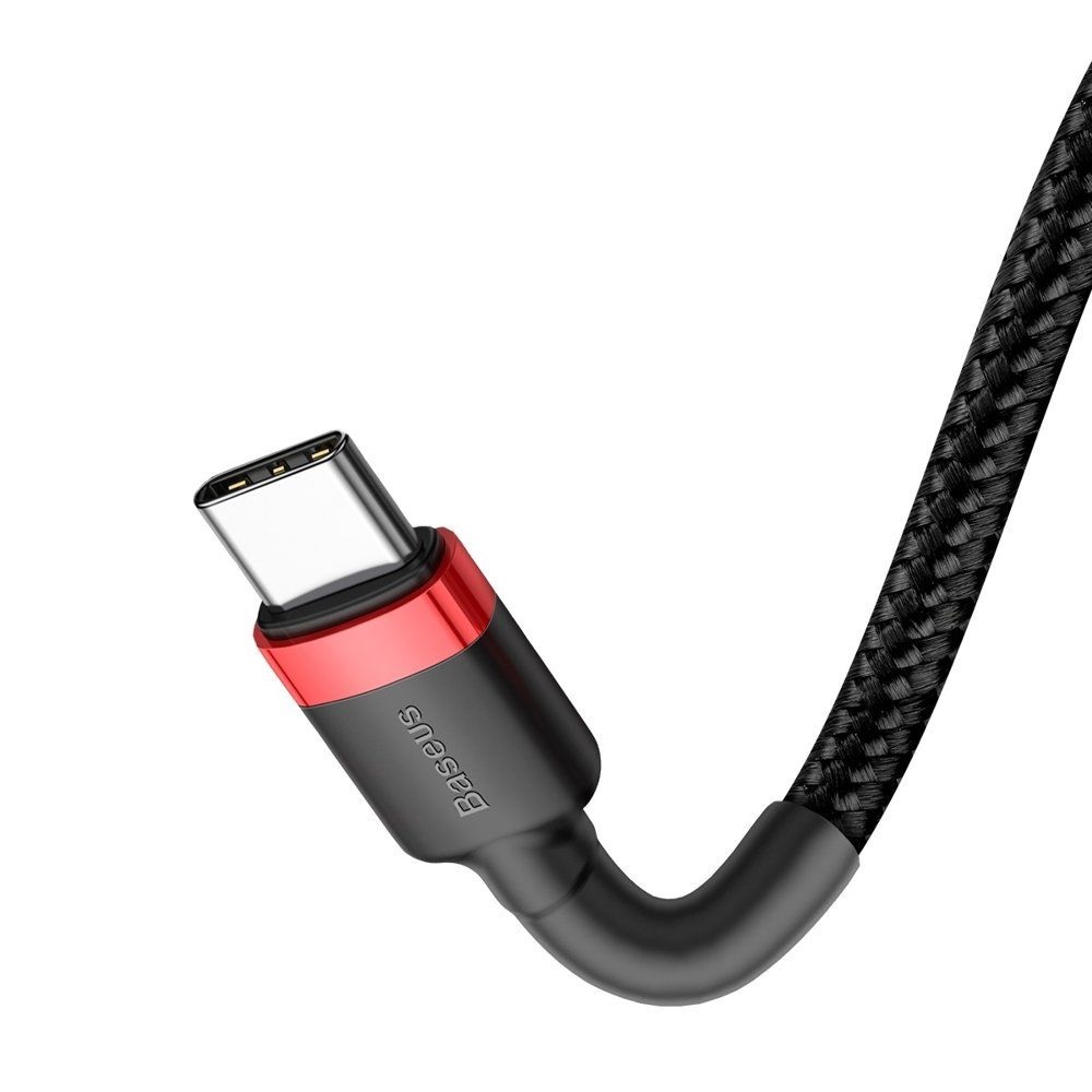 Baseus kabel Cafule PD USB-C - USB-C 1,0 m czerwono-czarny 60W  / 2