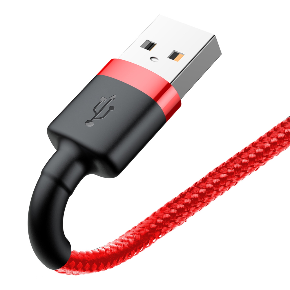 Baseus kabel Cafule USB - Lightning 2,0 m 1,5A czerwony / 3