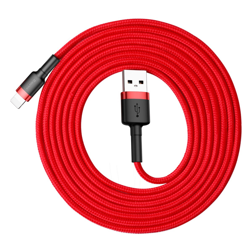 Baseus kabel Cafule USB - Lightning 2,0 m 1,5A czerwony / 5