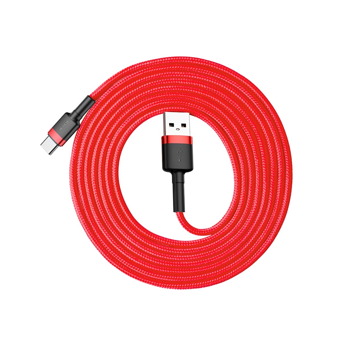 Baseus kabel Cafule USB - USB-C 2,0 m 2A czerwony / 5