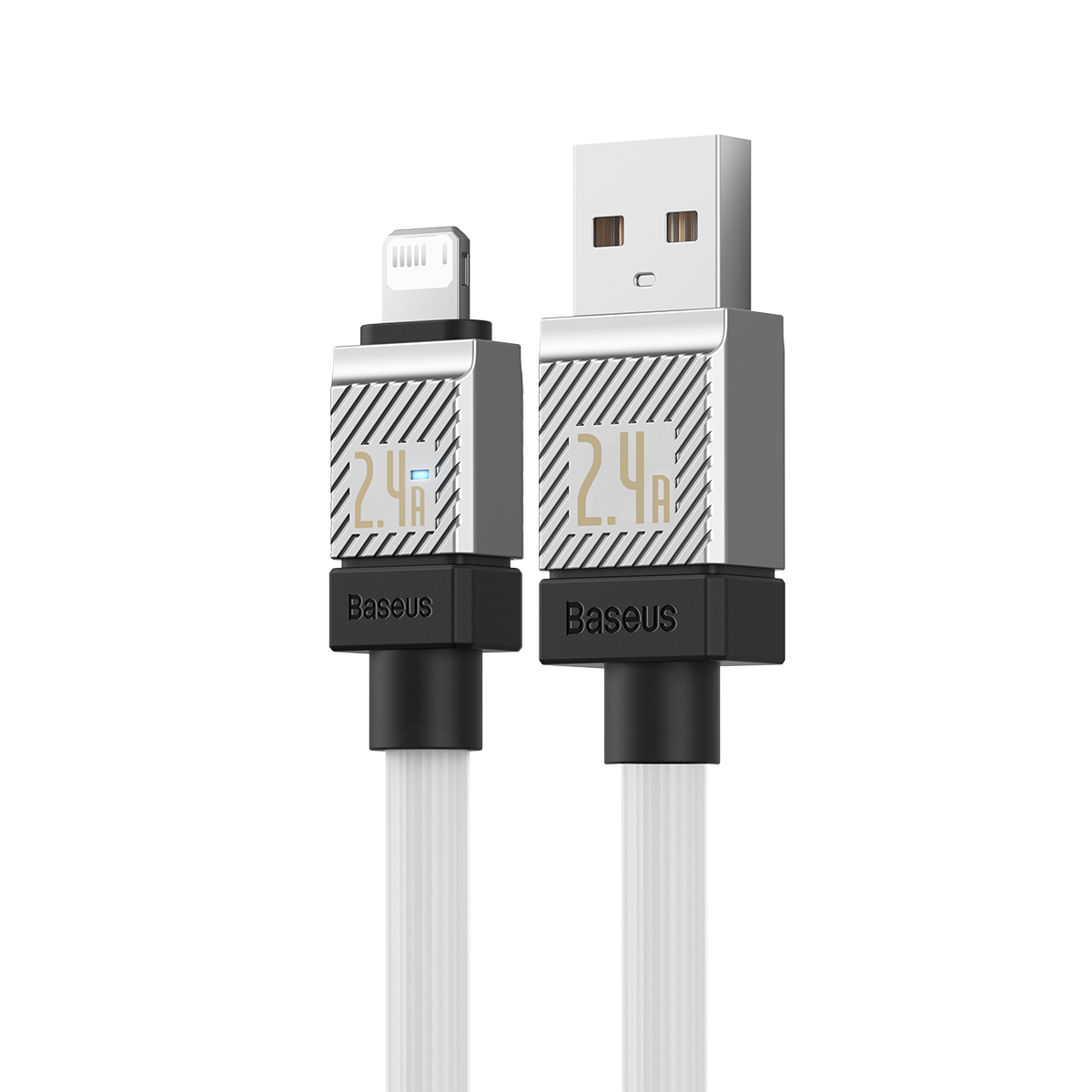 Baseus kabel CoolPlay USB - Lightning 1m 2,4A bia�y / 3