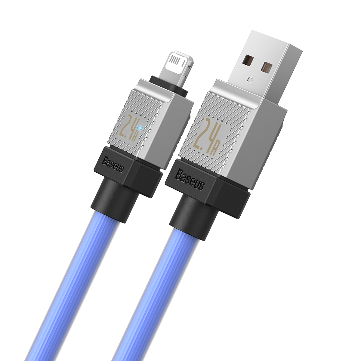 Baseus kabel CoolPlay USB - Lightning 1m 2,4A niebieski / 2