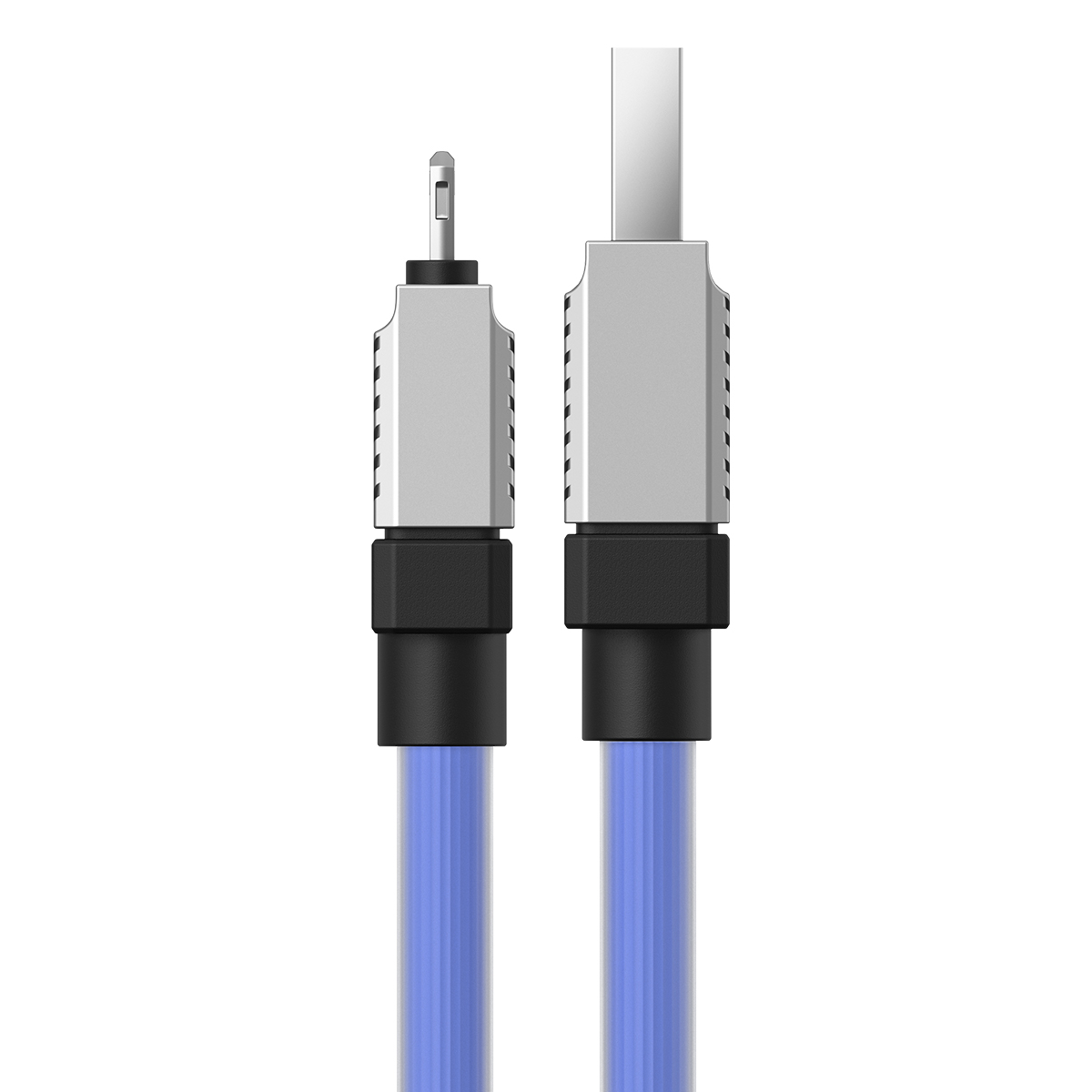 Baseus kabel CoolPlay USB - Lightning 1m 2,4A niebieski / 4