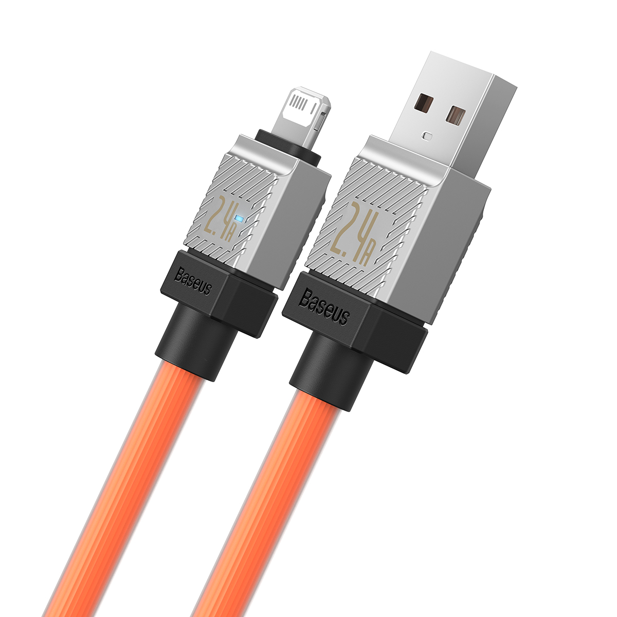 Baseus kabel CoolPlay USB - Lightning 1m 2,4A pomaraczowy / 2