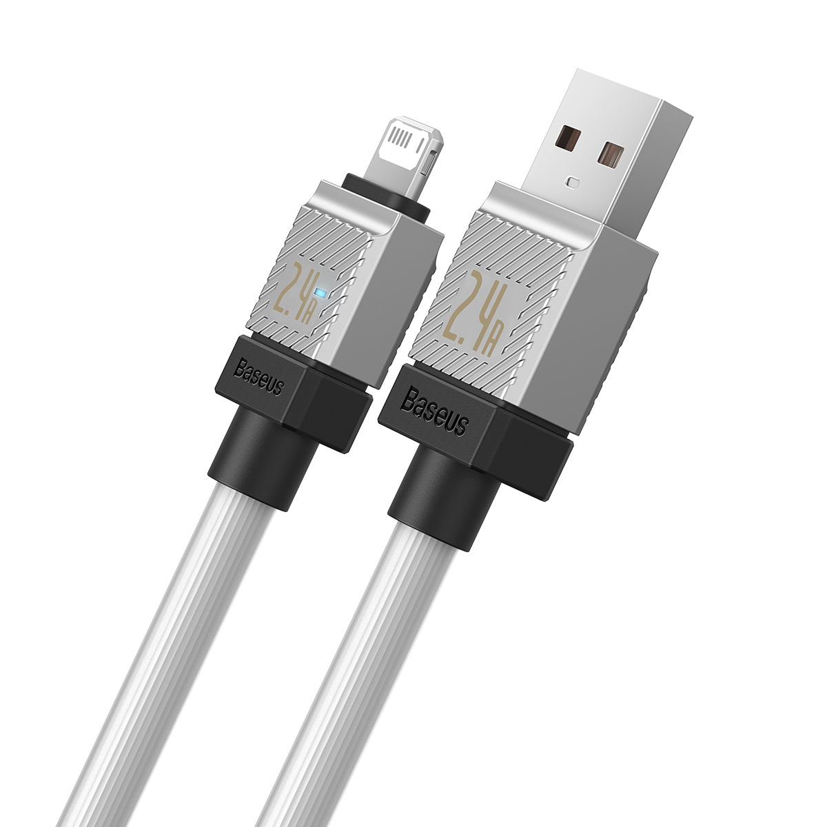 Baseus kabel CoolPlay USB - Lightning 2m 2,4A bia�y / 2