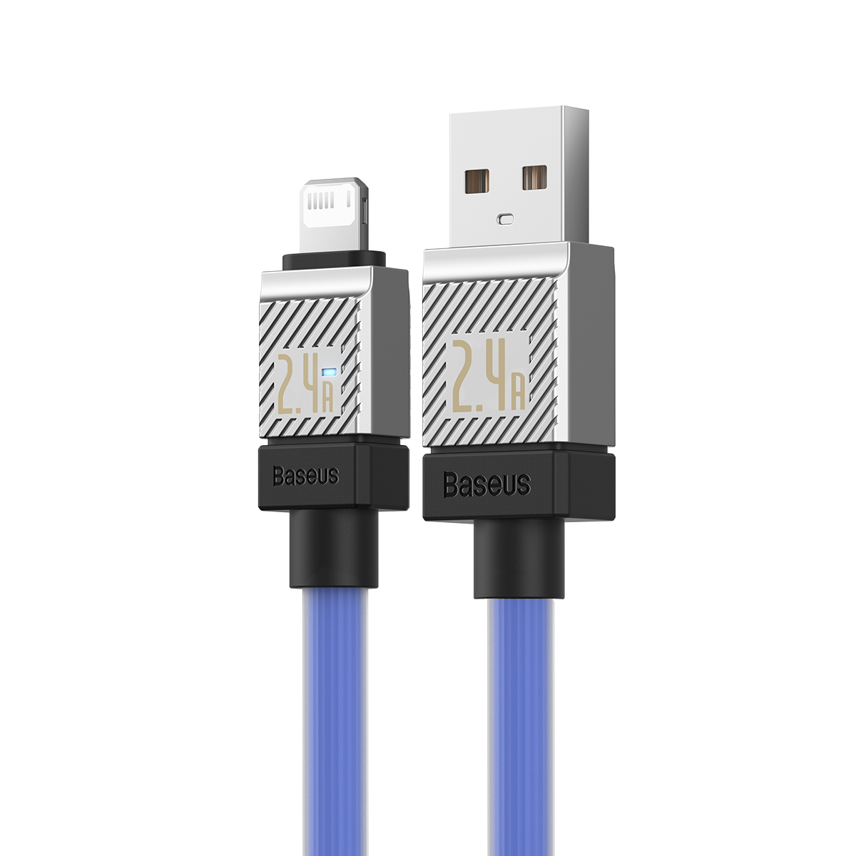 Baseus kabel CoolPlay USB - Lightning 2m 2,4A niebieski / 3