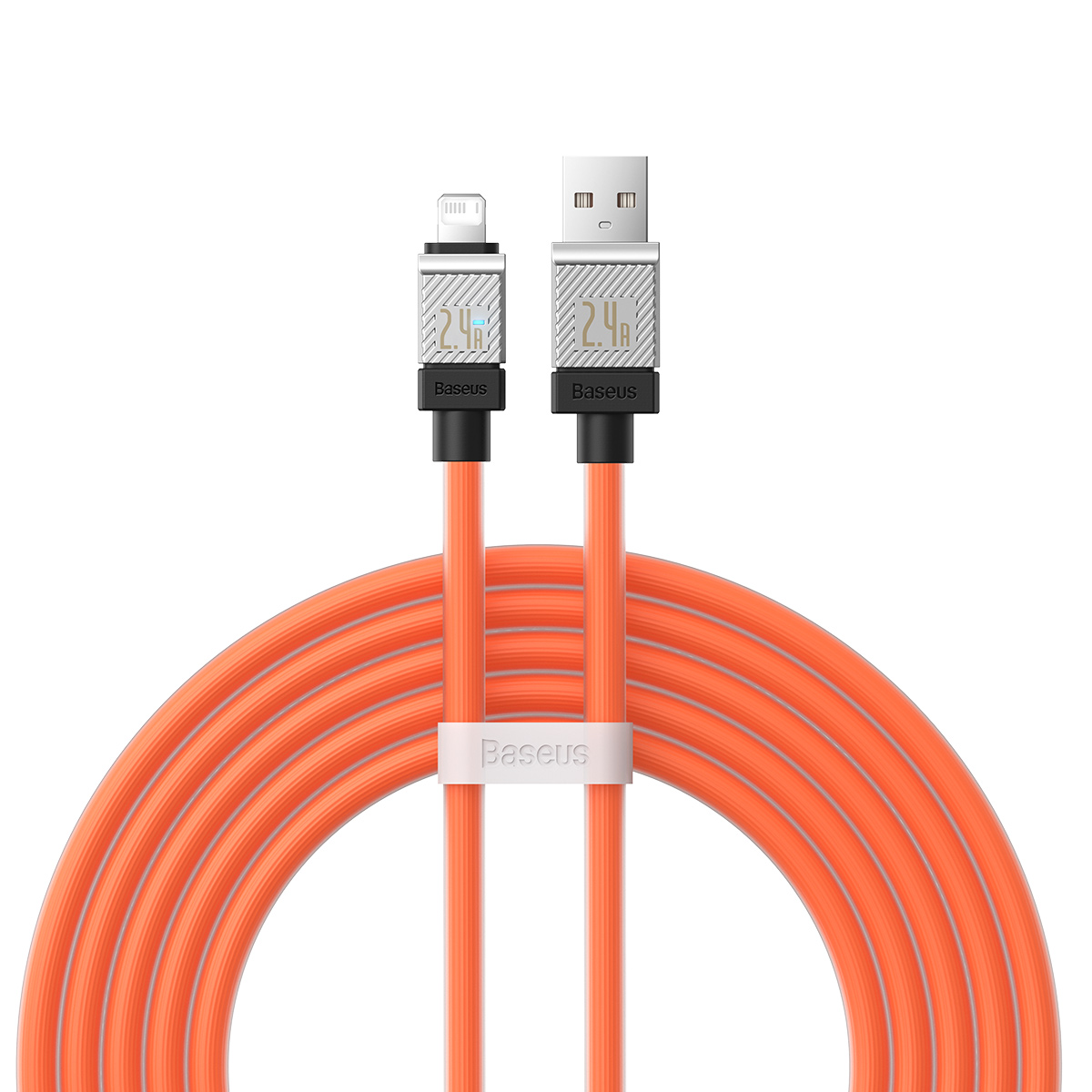 Baseus kabel CoolPlay USB - Lightning 2m 2,4A pomaraczowy