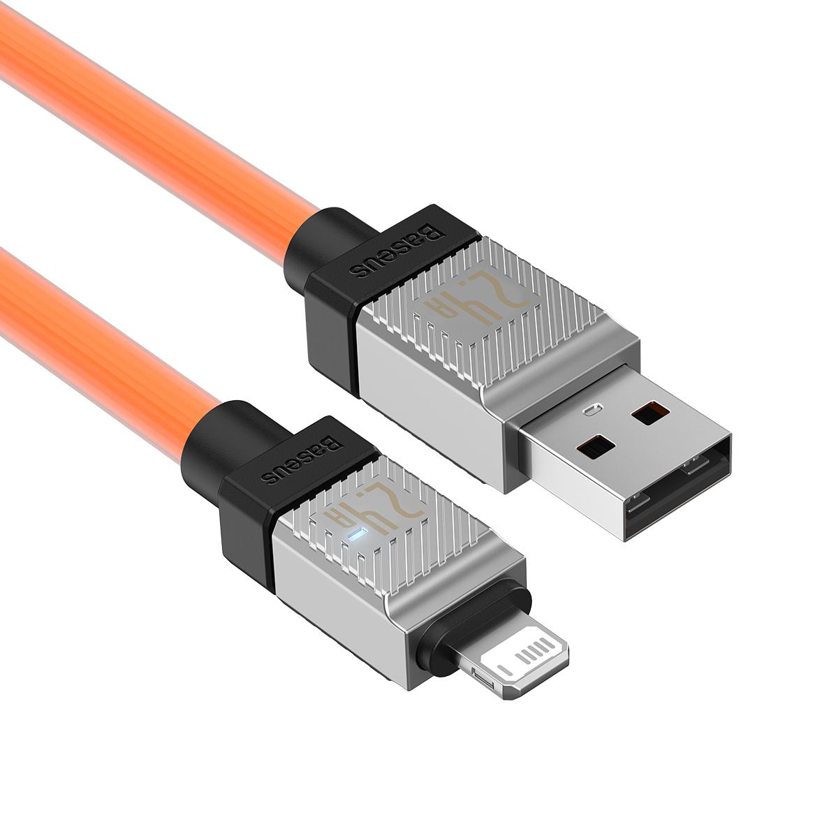 Baseus kabel CoolPlay USB - Lightning 2m 2,4A pomaraczowy / 5