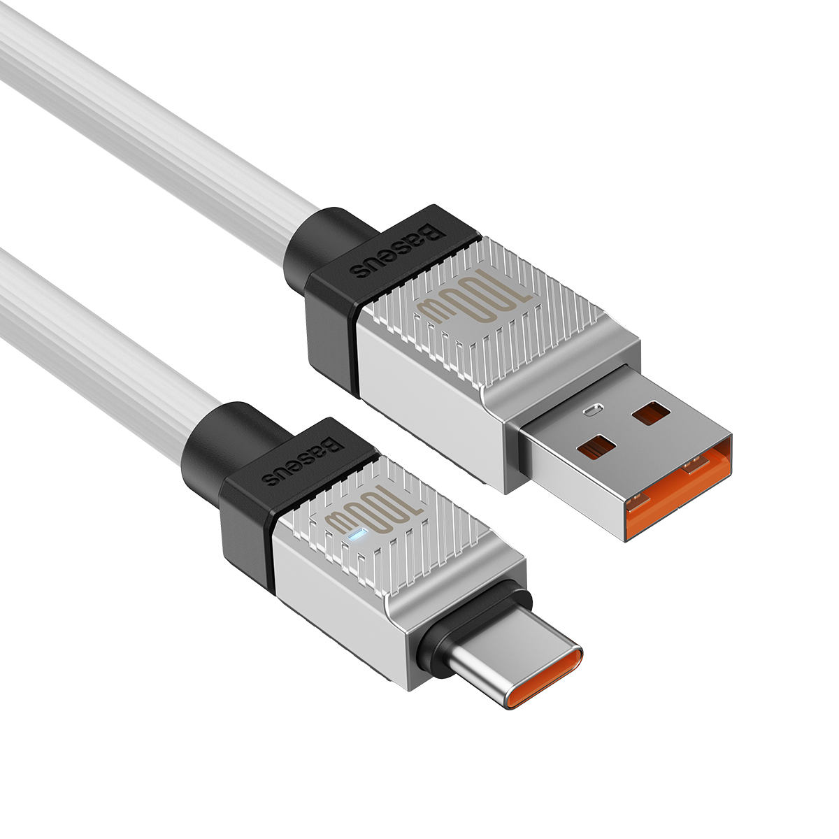 Baseus kabel CoolPlay USB - USB-C 1m 100W bia�y / 5