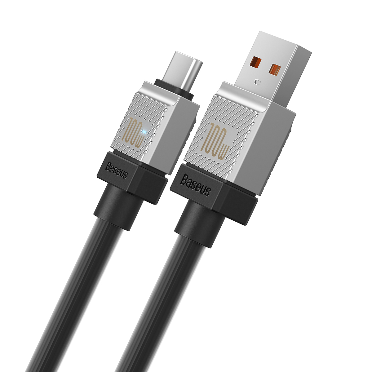 Baseus kabel CoolPlay USB - USB-C 1m 100W czarny / 2