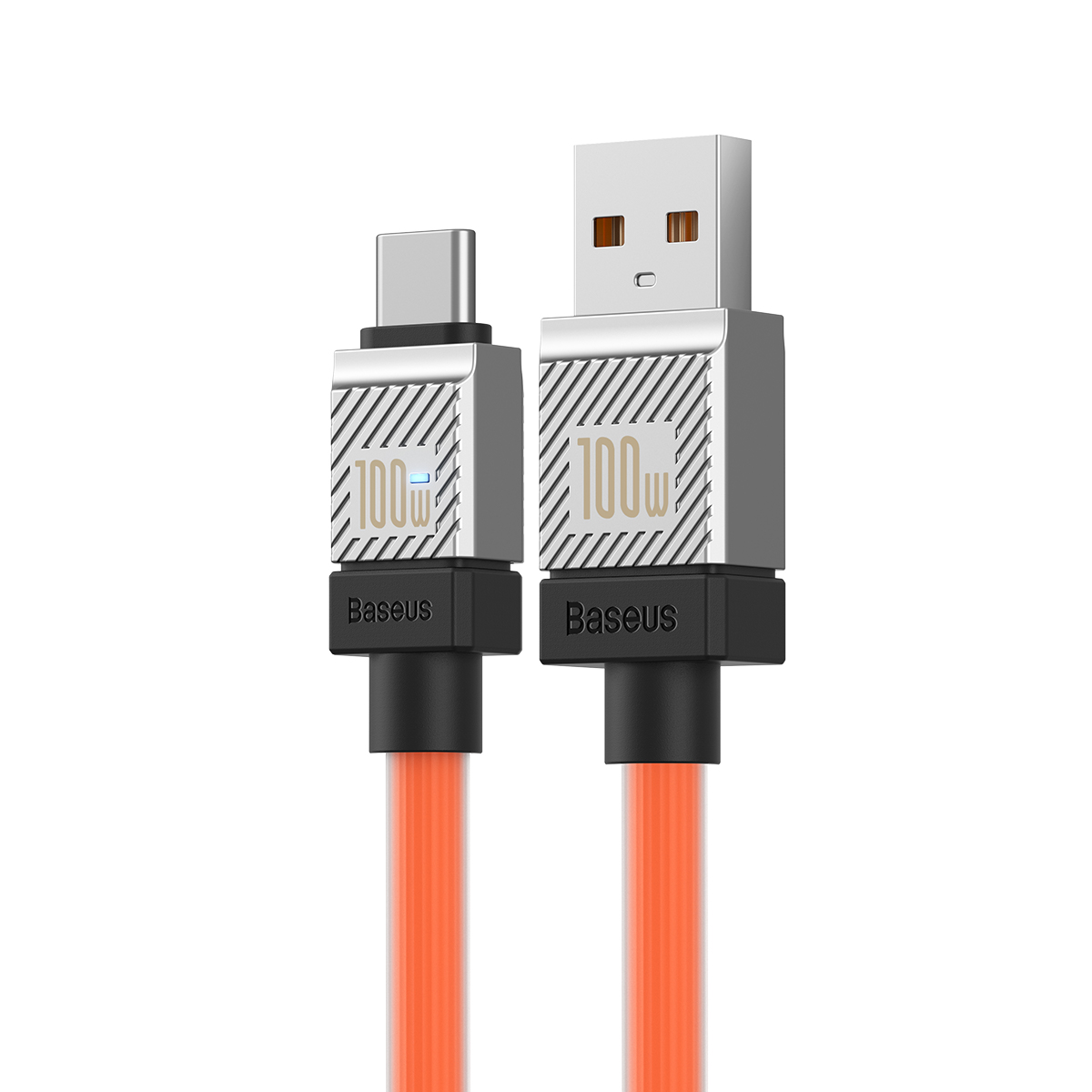 Baseus kabel CoolPlay USB - USB-C 1m 100W pomaraczowy / 3