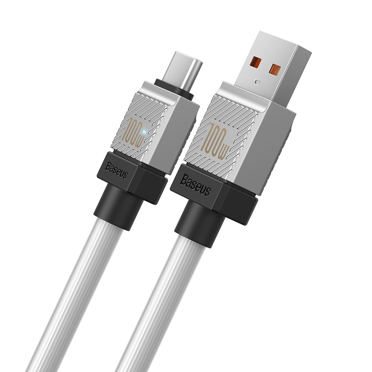 Baseus kabel CoolPlay USB - USB-C 2m 100W bia�y / 2