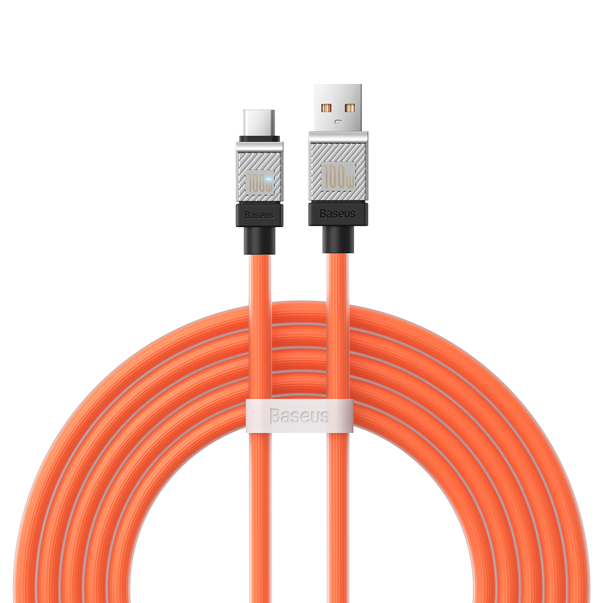 Baseus kabel CoolPlay USB - USB-C 2m 100W pomaraczowy