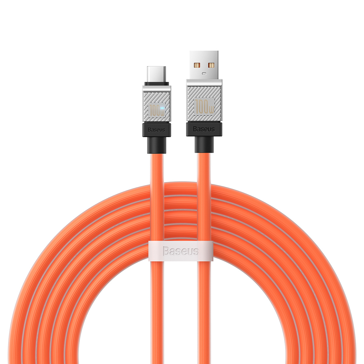 Baseus kabel CoolPlay USB - USB-C 2m 100W pomara�czowy