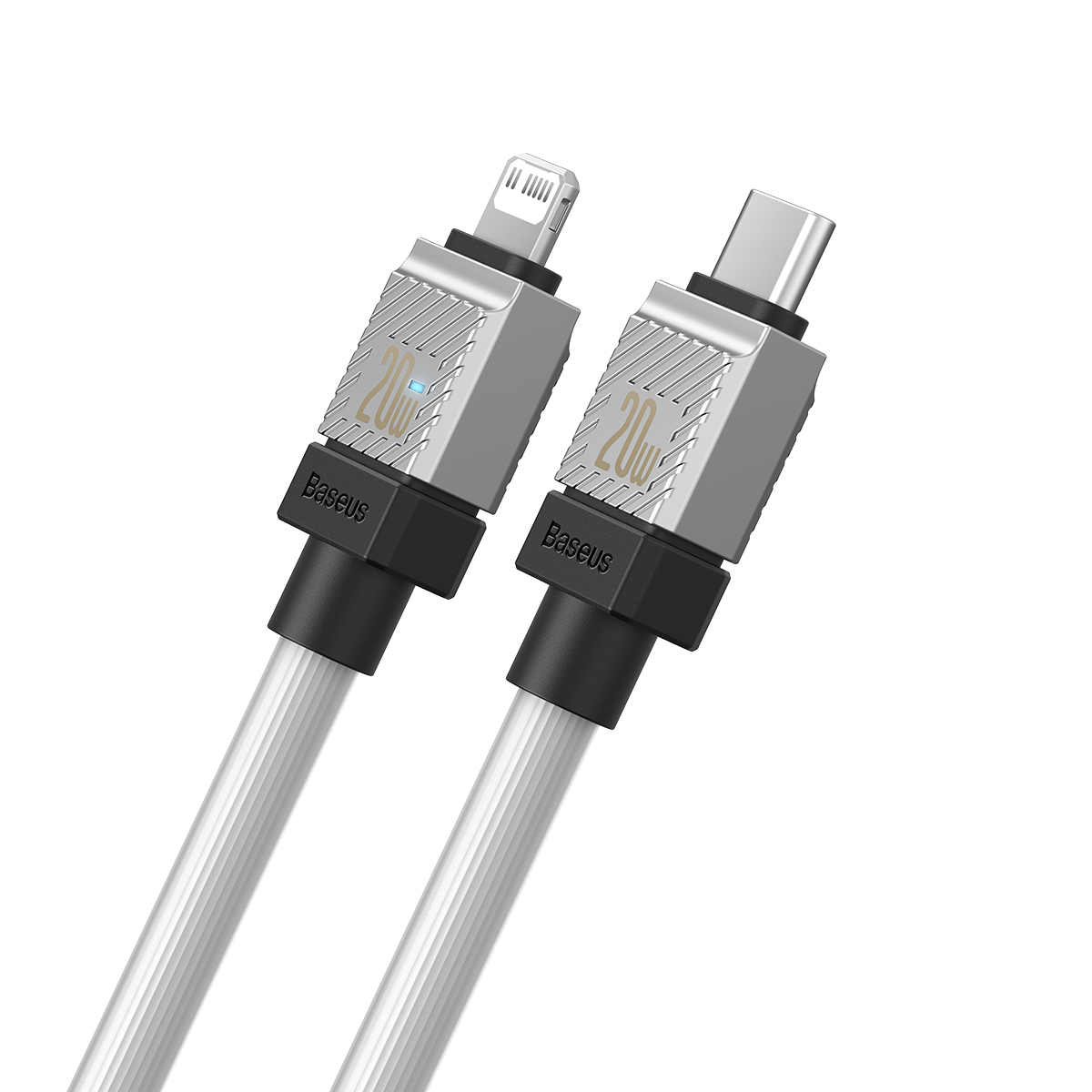 Baseus kabel CoolPlay USB-C - Lightning 1m 20W bia�y / 2