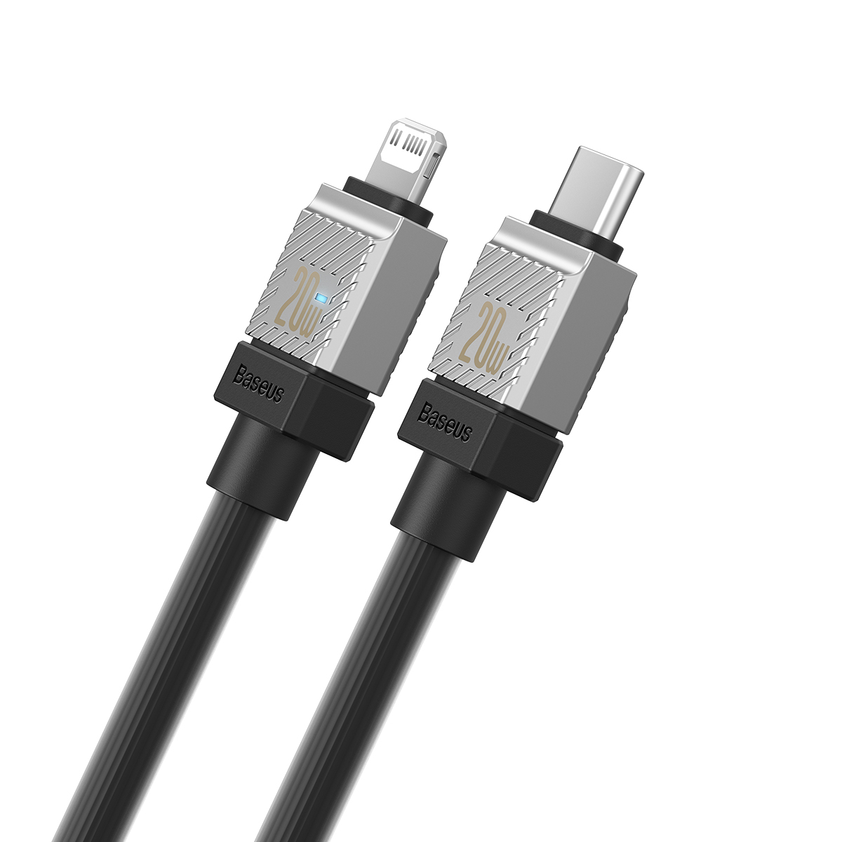Baseus kabel CoolPlay USB-C - Lightning 1m 20W czarny / 2
