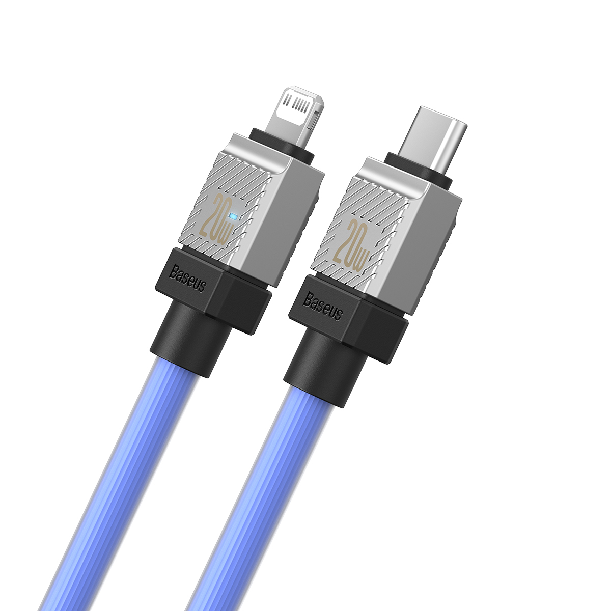 Baseus kabel CoolPlay USB-C - Lightning 1m 20W niebieski / 2