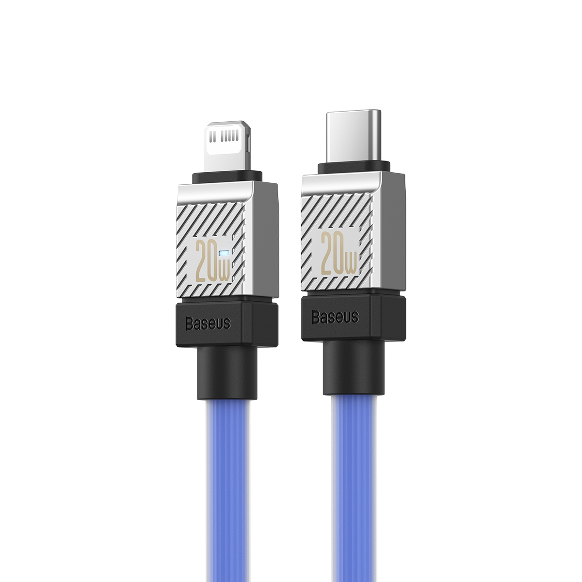 Baseus kabel CoolPlay USB-C - Lightning 1m 20W niebieski / 3