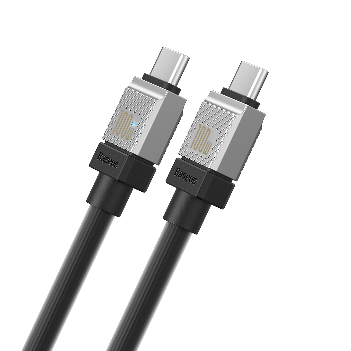 Baseus kabel CoolPlay USB-C - USB-C 1m 100W czarny / 2