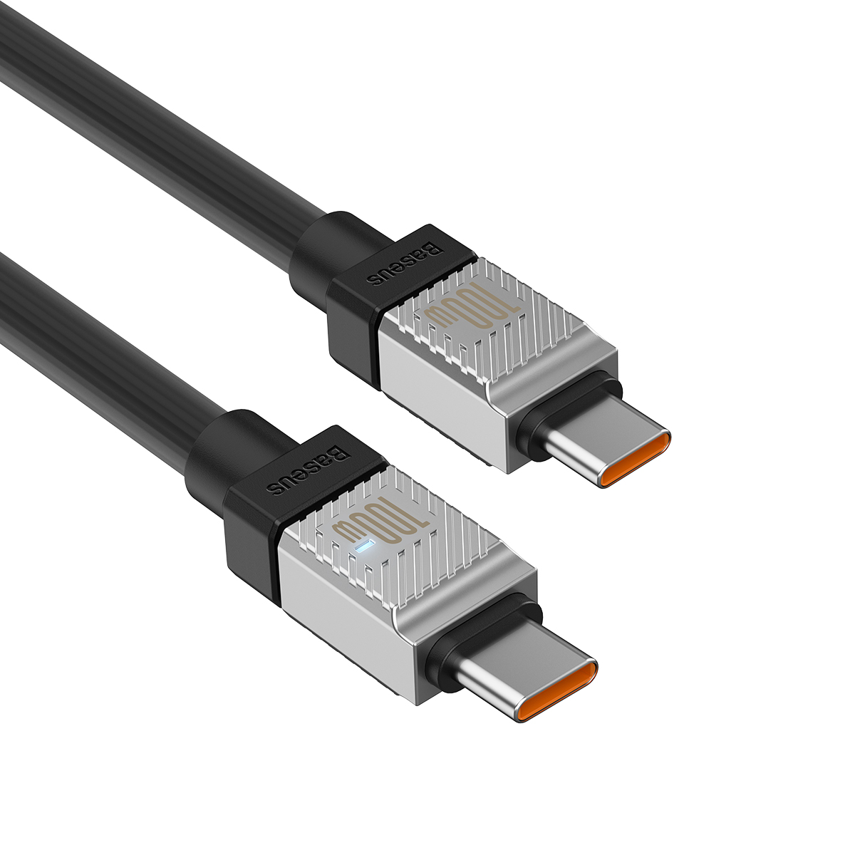 Baseus kabel CoolPlay USB-C - USB-C 1m 100W czarny / 5
