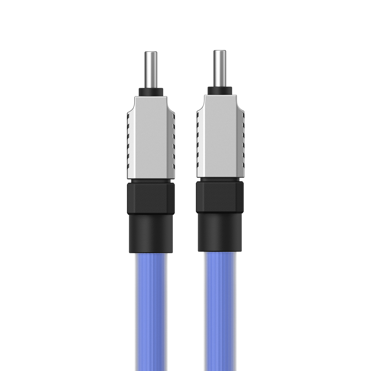 Baseus kabel CoolPlay USB-C - USB-C 1m 100W niebieski / 4