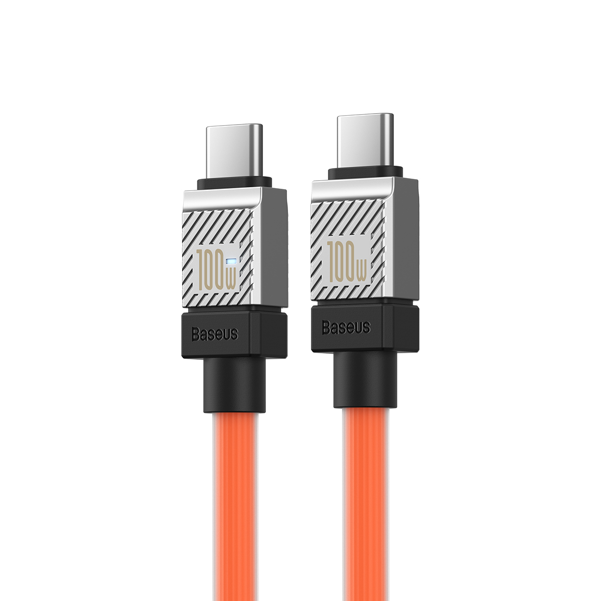 Baseus kabel CoolPlay USB-C - USB-C 1m 100W pomaraczowy / 3