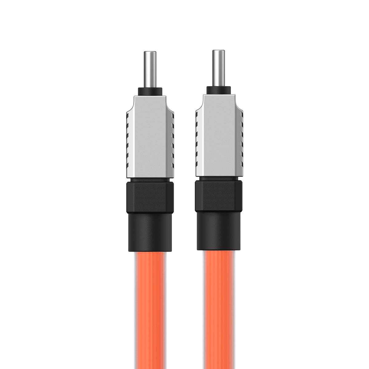 Baseus kabel CoolPlay USB-C - USB-C 1m 100W pomaraczowy / 4
